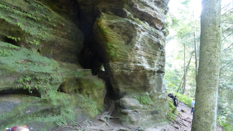 Exterior of Rock House, Hocking Hills State Park, Ohio