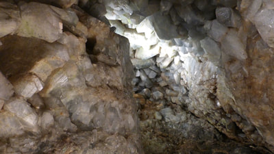 Crystal Cave, South Bass Island, Ohio.